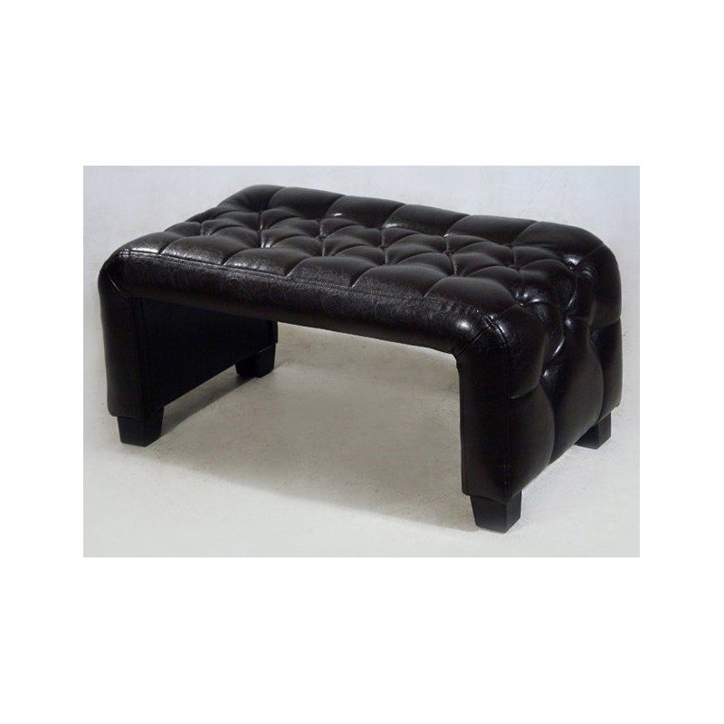 Банкетка Подкова Большая с каретной стяжкой