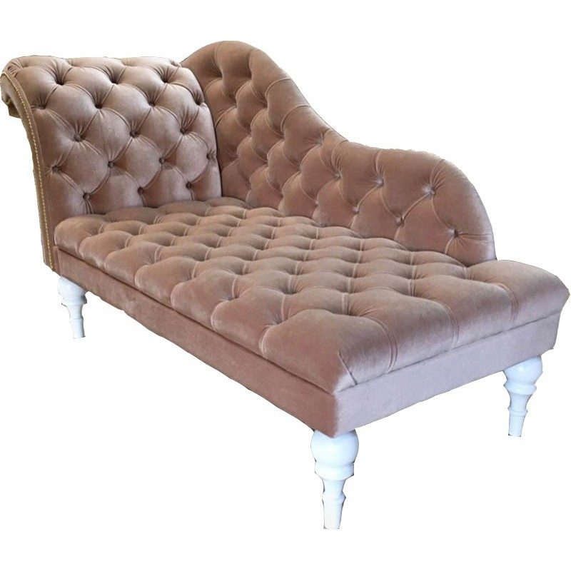 Кушетка Рекамье с каретной стяжкой