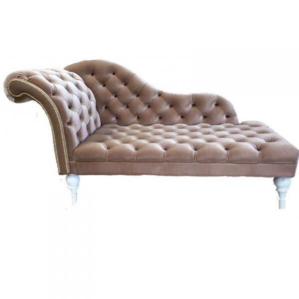 Кушетка Рекамье с каретной стяжкой