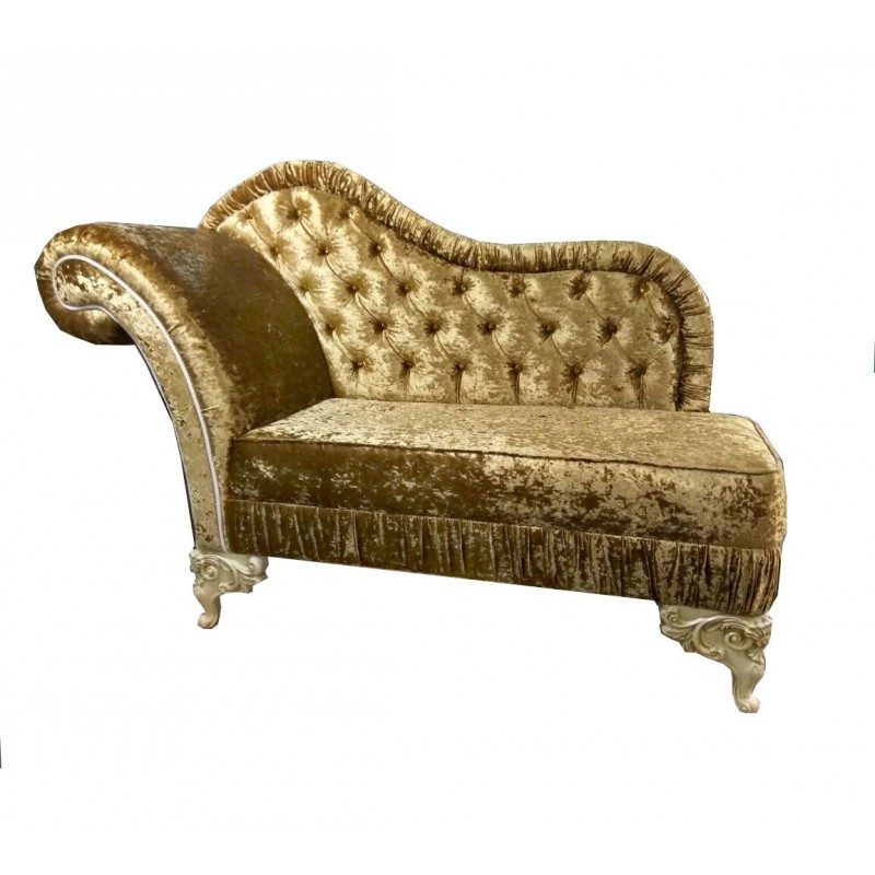 Кушетка Дани с каретной сяжкой