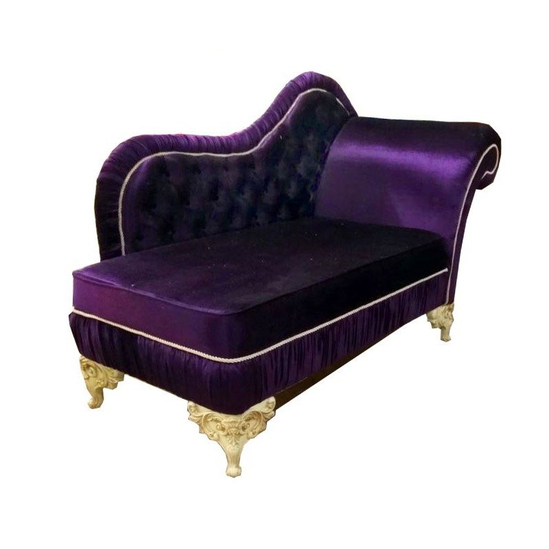 Кушетка Дани с каретной сяжкой