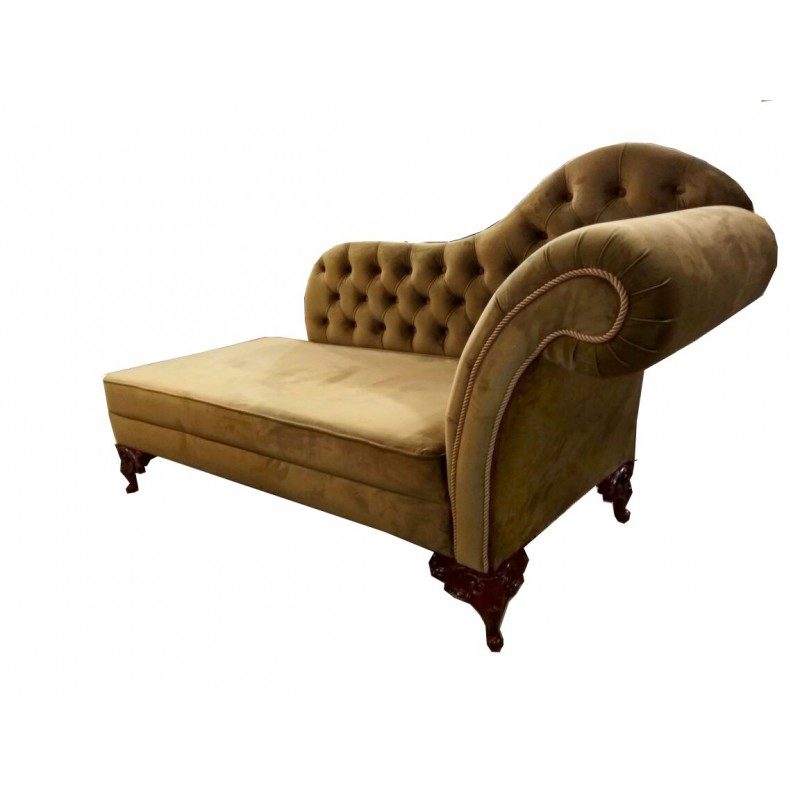 Кушетка Дани с каретной сяжкой