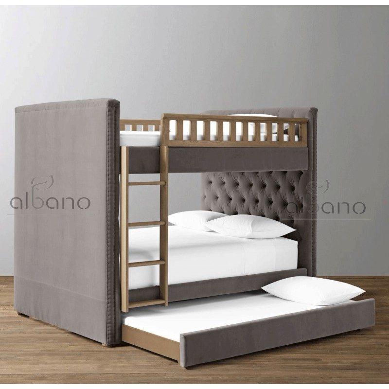 Детская двухъярусная кровать Дани с ящиками