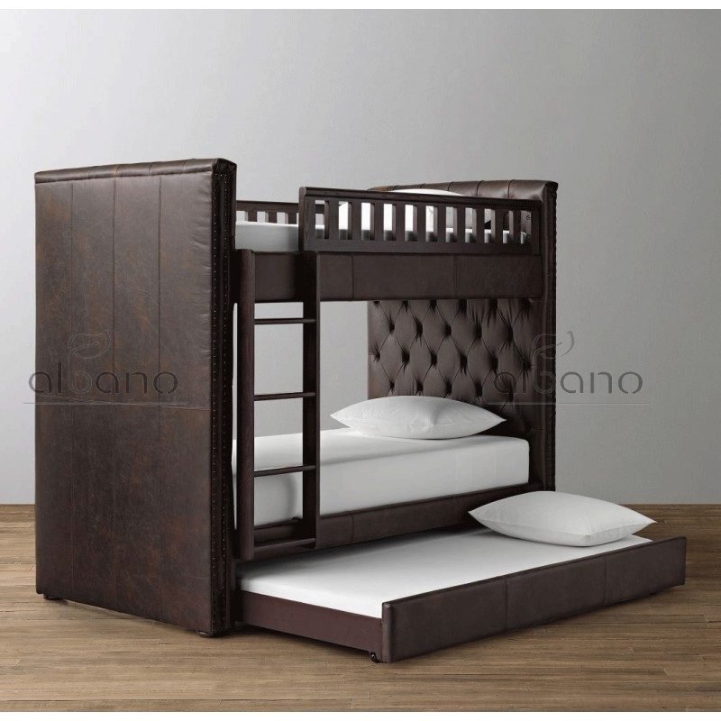 Детская двухъярусная кровать Дани с ящиками