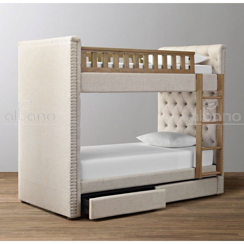 Двухъярусная детская кровать с ящиками Дани 2