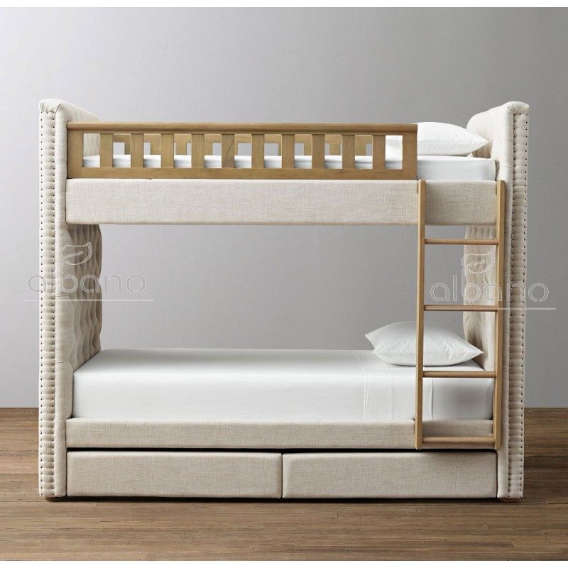 Двухъярусная детская кровать с ящиками Дани 2