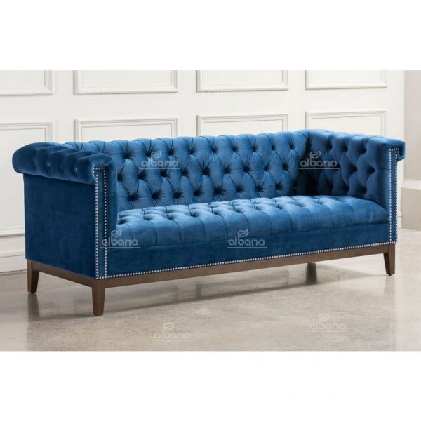 Диван Честер Квадро трехместный