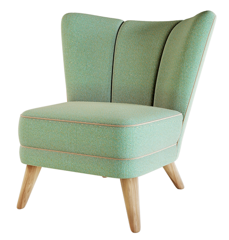 Кресло стул мягкий Клара